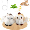 Interactive Flapping Cat Toys Catnip, Electronic Flappy Toys Motion Activated, Automatic Cat Toys for Indoor Cats, USB Rechargeable Cat Enrichment Toy for Hunting and Kicker, Birds Couple